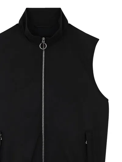 Paul & Shark Typhoon Padded Gilet In Black