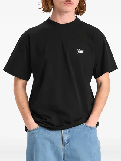 老虎刺绣印花T恤