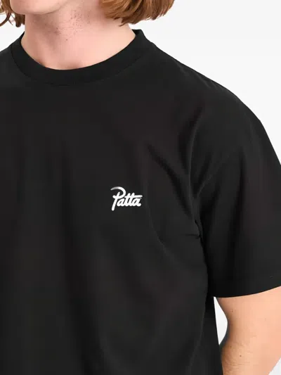 老虎刺绣印花T恤