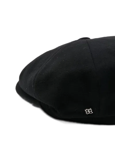 Tagliatore Flat-brimmed Hat In Black