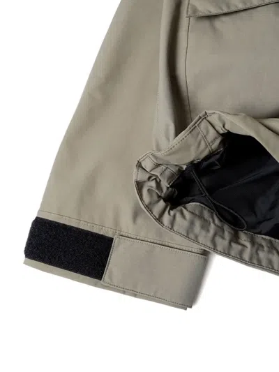 Goldwin Drawstring Jacket In Gray