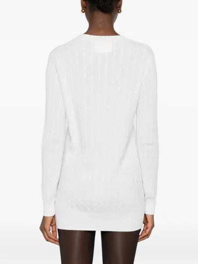 Lisa Yang Cable-knit Button Cardigan In White