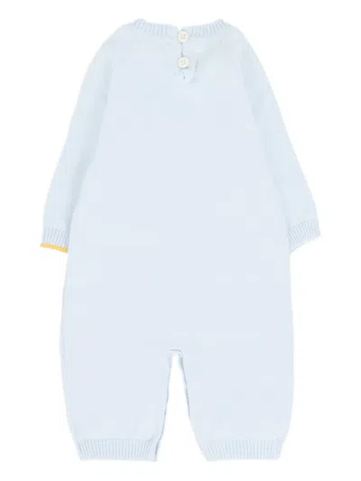 Gensami Striped Romper In Blue