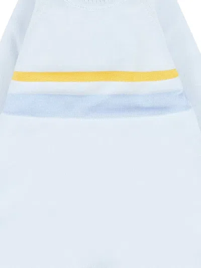 Gensami Striped Romper In Blue