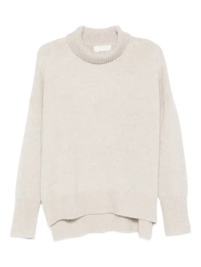 Lisa Yang High-neck Sweater In Neutral