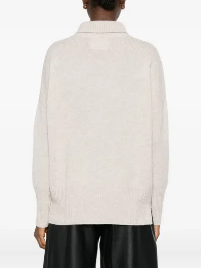 Lisa Yang High-neck Sweater In Neutral