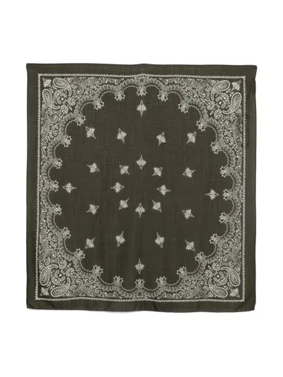 ASH 佩斯理印花方形围巾