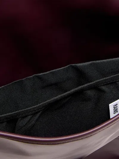 Rains Mini Flap-closure Backpack In Purple