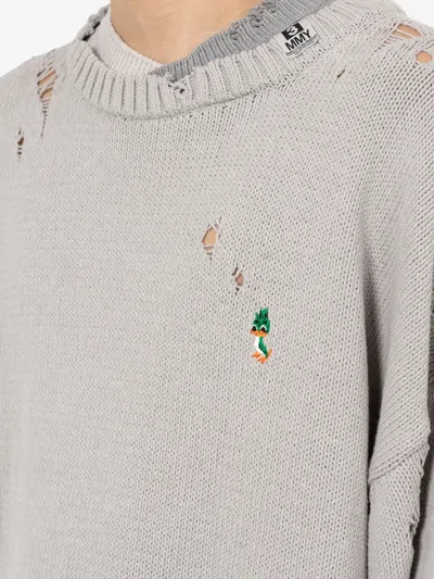 Miharayasuhiro Sweater Maison Mihara Yasuhiro Men Color Grey In Gray