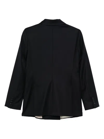 Barena Venezia Barena Double-breasted Jackets In Blue In Black