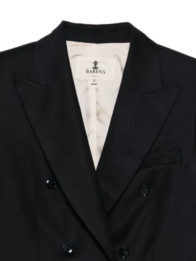 Barena Venezia Barena Double-breasted Jackets In Blue In Black