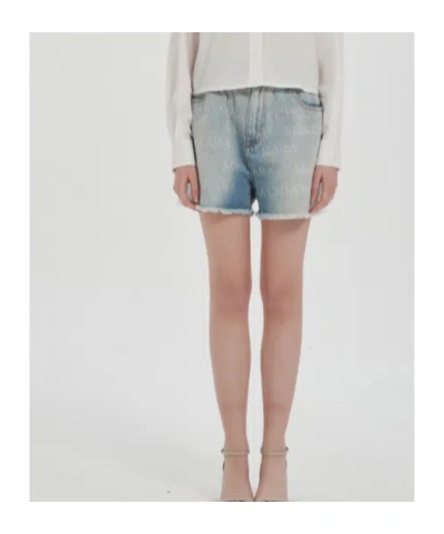 Marissa Chiara Belt Loop Jeans In Blue