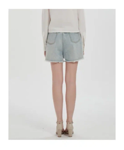 Marissa Chiara Belt Loop Jeans In Blue