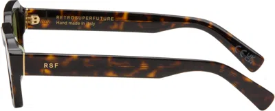 Retrosuperfuture Tortoiseshell Pilastro Sunglasses In Brown