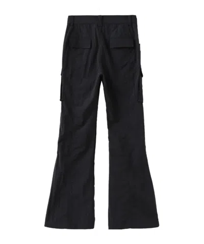 Marissa Chiara Belt Loop Casual Pants In Black