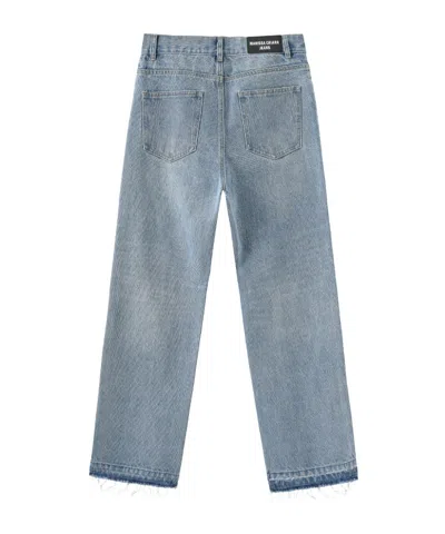 Marissa Chiara Belt Loop Jeans In Blue