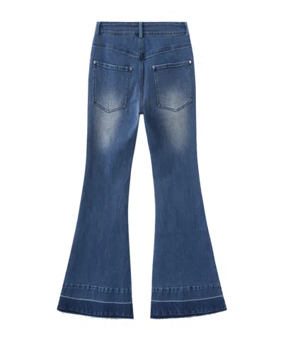 Marissa Chiara Flared Jeans In Blue