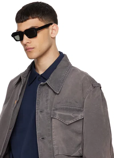 Retrosuperfuture Rectangular Frame Sunglasses In Gray