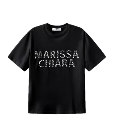 Marissa Chiara Short-sleeved T-shirt In Black