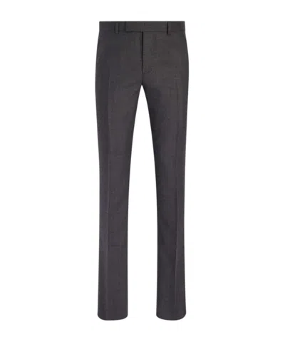 Dior Pleated Detail Track Pants In Brown