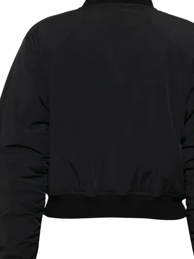 Thom Krom Long-sleeve Bomber Jacket In Black