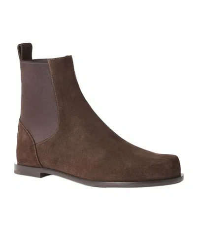 Fendi Ff Squared Chelsea Boots In Multi