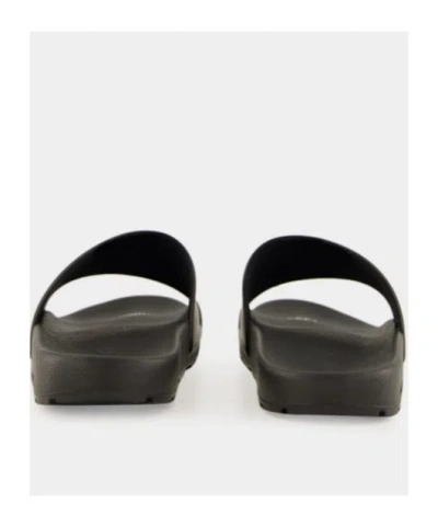 Off-white Arrow Open Toe Slip-on Slides In Black