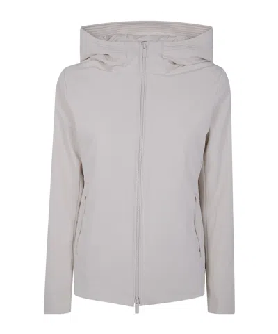 Woolrich Firth Down Short Parka In Neutral