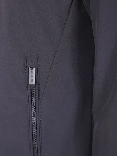 Woolrich Hooded Long Sleeve Parka With Side Pockets In Black