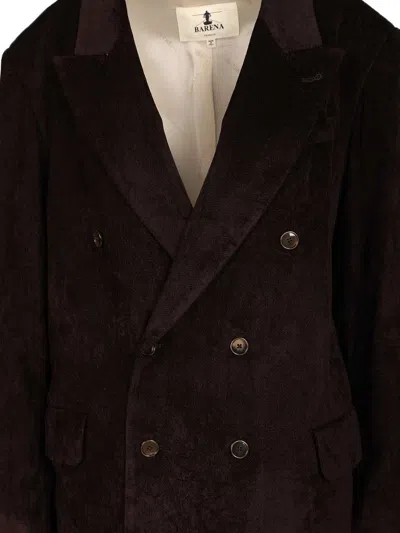 Barena Venezia Capospalla Gianni Sofa 55 Cot 43 Visc 2 Elastan Coats Brown In Brown