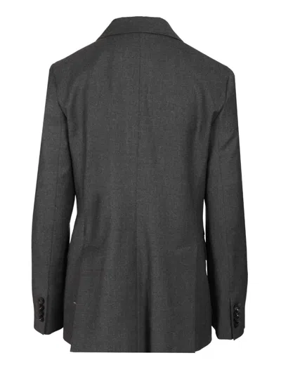 Barena Venezia Giacca Mimi Flan 99 Lana 1 Elastan Trousers Grey In Gray