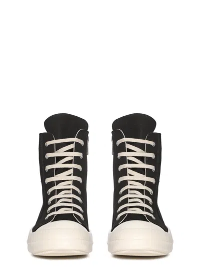 Rick Owens Drkshdw Concordians Cargo Sneakers In Black