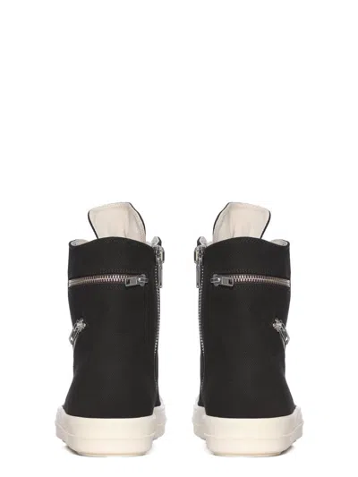 Rick Owens Drkshdw Concordians Cargo Sneakers In Black