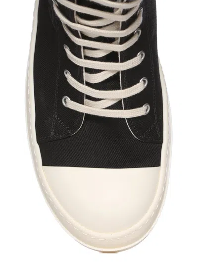 Rick Owens Drkshdw Concordians Cargo Sneakers In Black