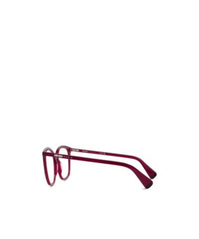 Kenzo Full-frame Plain Mirror In Burgundy