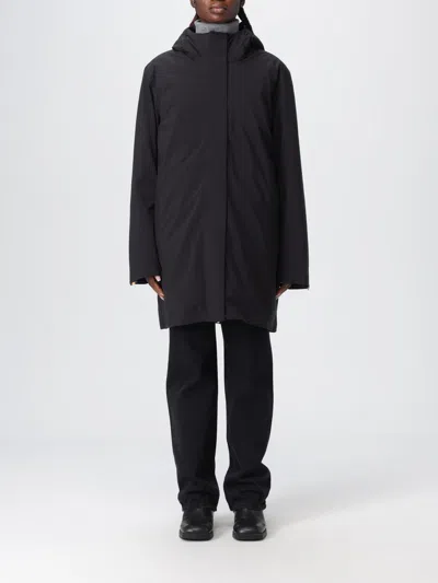 K-way K Way Mathiel Bonded Hooded Jacket In Black