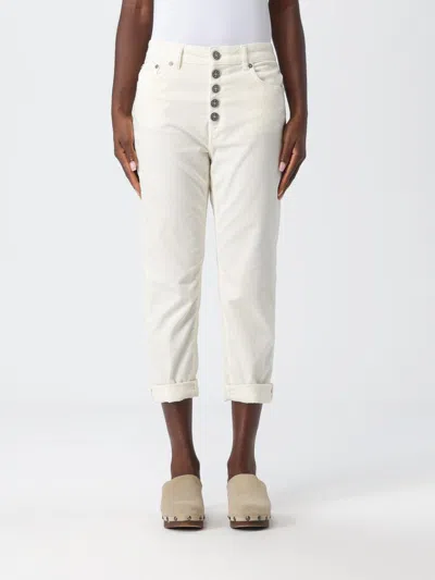 Dondup `koons Gioiello` Pants In White