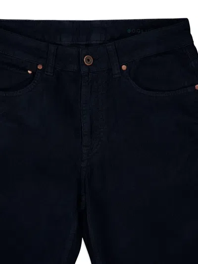 Boglioli Five-pocket Jeans In Blue