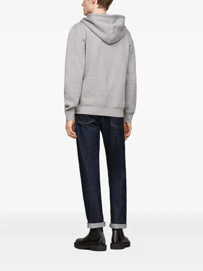Tommy Hilfiger Hooded Sweatshirt With Long Sleeves And Pockets In Gray