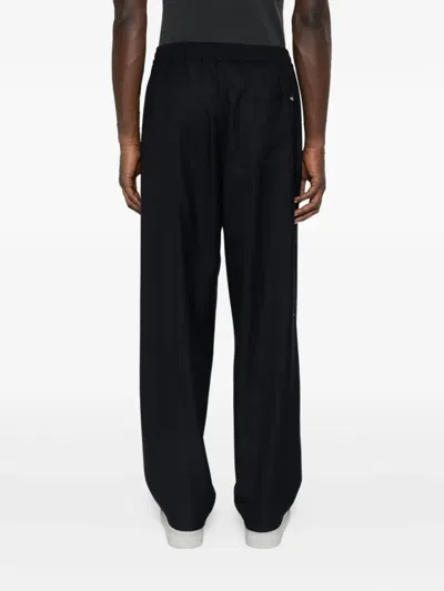 Herno Elasticated-waist Trousers In Black