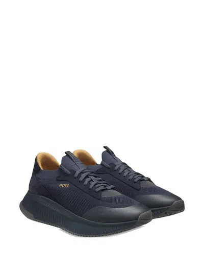 Hugo Boss Boss Sneakers Ttnm Evo_slon_knrsd In Blue
