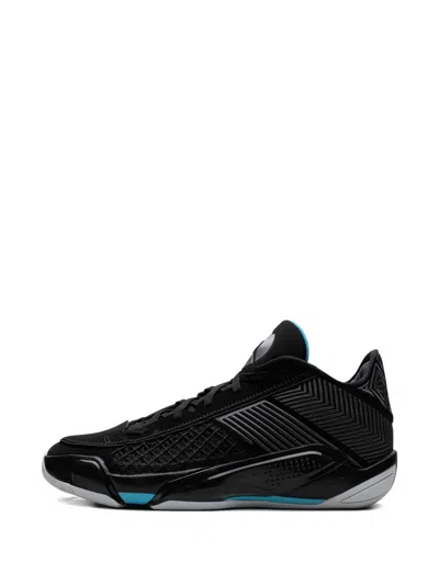 Jordan Air  38 Pf "black Gamma Blue" Sneakers In Black