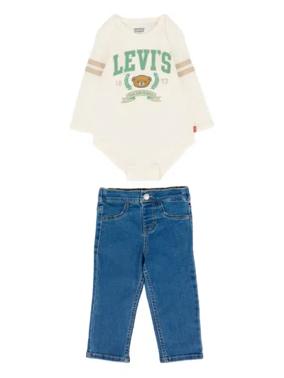 Levi's Logo-print Tracksuit Set In Multi