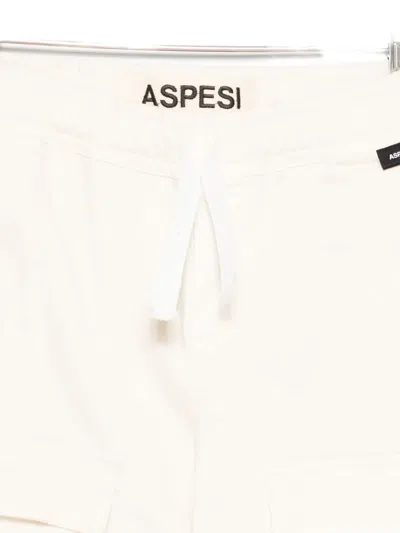 Aspesi Drawstring Trousers In Neutral