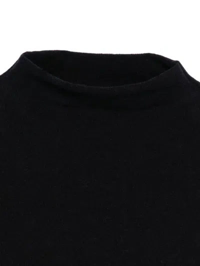 Album Di Famiglia Long Sleeve Sweatshirt In Black