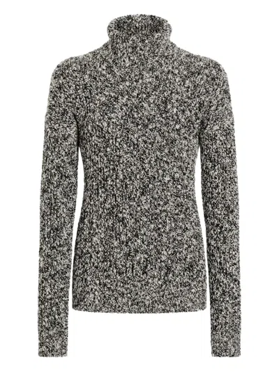 Dolce & Gabbana Turtleneck Pullover In Black