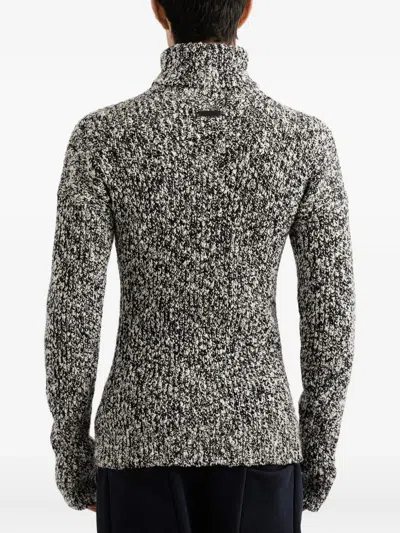 Dolce & Gabbana Turtleneck Pullover In Black