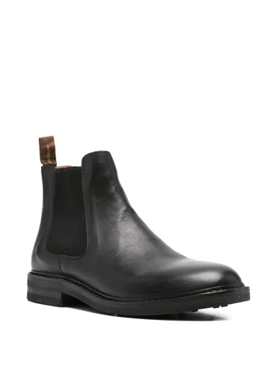 松紧拼接切尔西靴