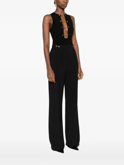 Elisabetta Franchi Chain-embellished Bodysuit In Multi