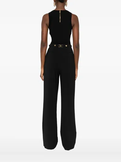 Elisabetta Franchi Chain-embellished Bodysuit In Multi